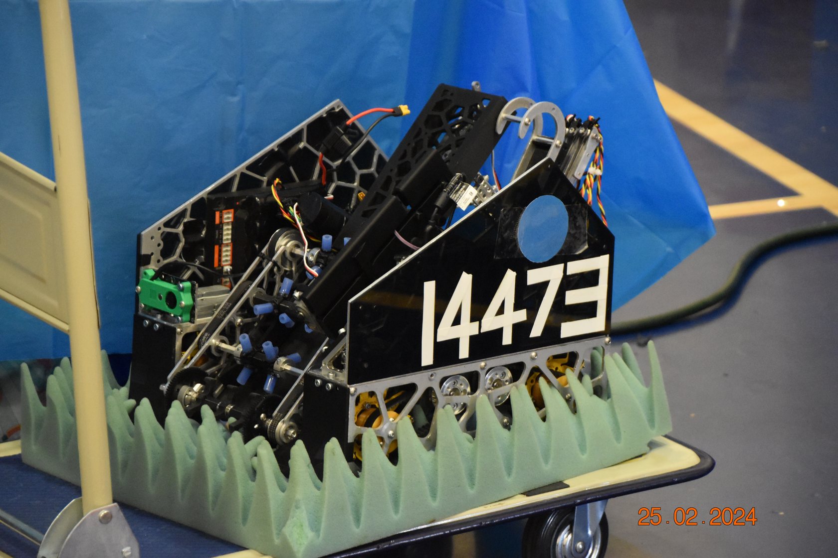Borealis robot ready for competition